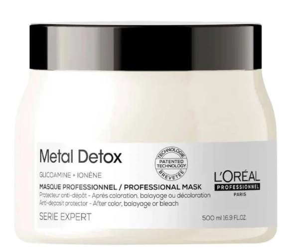 Mascara-Capilar-Loreal-Professionnel-Metal-Detox-500ml456-1.png Máscara Capilar L’oréal Professionnel Metal Detox 500ml - Imagem 1