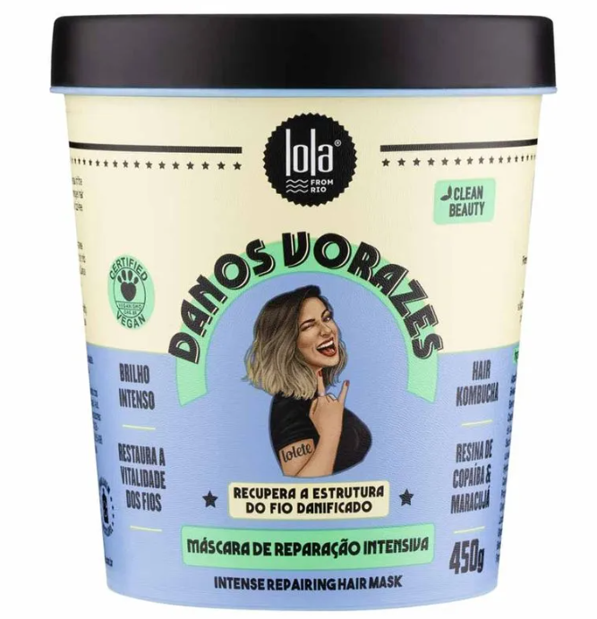 danos-1.png Máscara Capilar Danos Vorazes Lola Cosmetcs 450g - Imagem 1