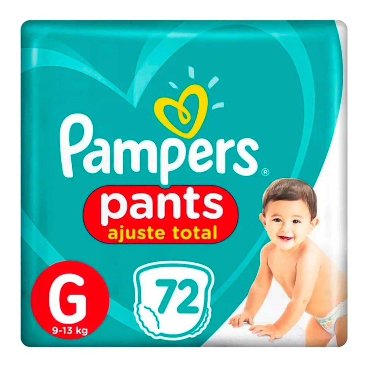 fralda-pampers-pants-ajuste-total-g-72-unidades_jpg.webp Fralda Pampers Pants Ajuste Total G 72 Unidades - Imagem 1