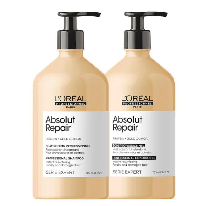imagem-produto-067.png Kit Loreal Absolut Repair Shampoo 750ml e Condicionador 750ml - Imagem 1