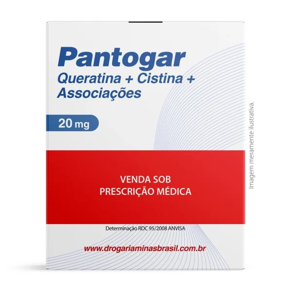 Pantogar 20 Mg C/ 90 Cápsulas